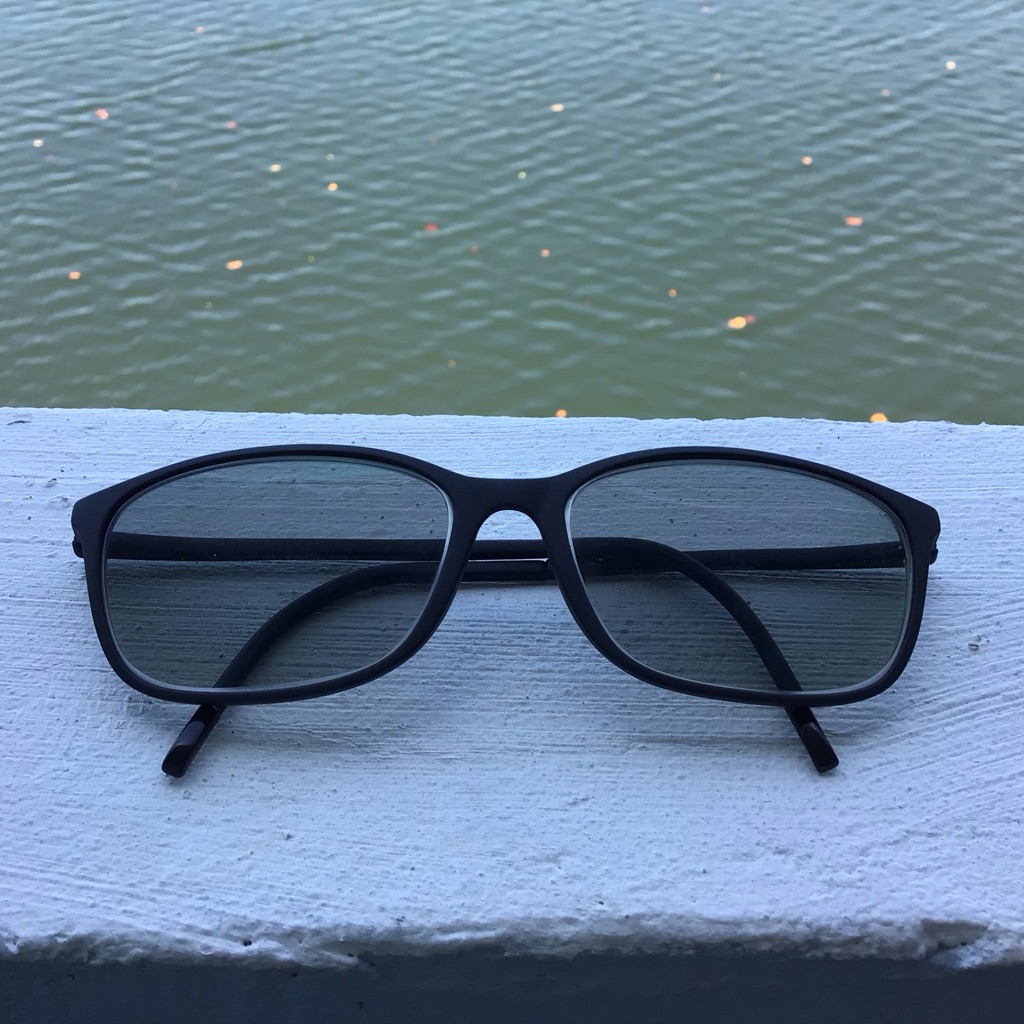 Silhouette Illusion Spx 1563 10 6100 Matte Black Eyeglasses 55 15 135